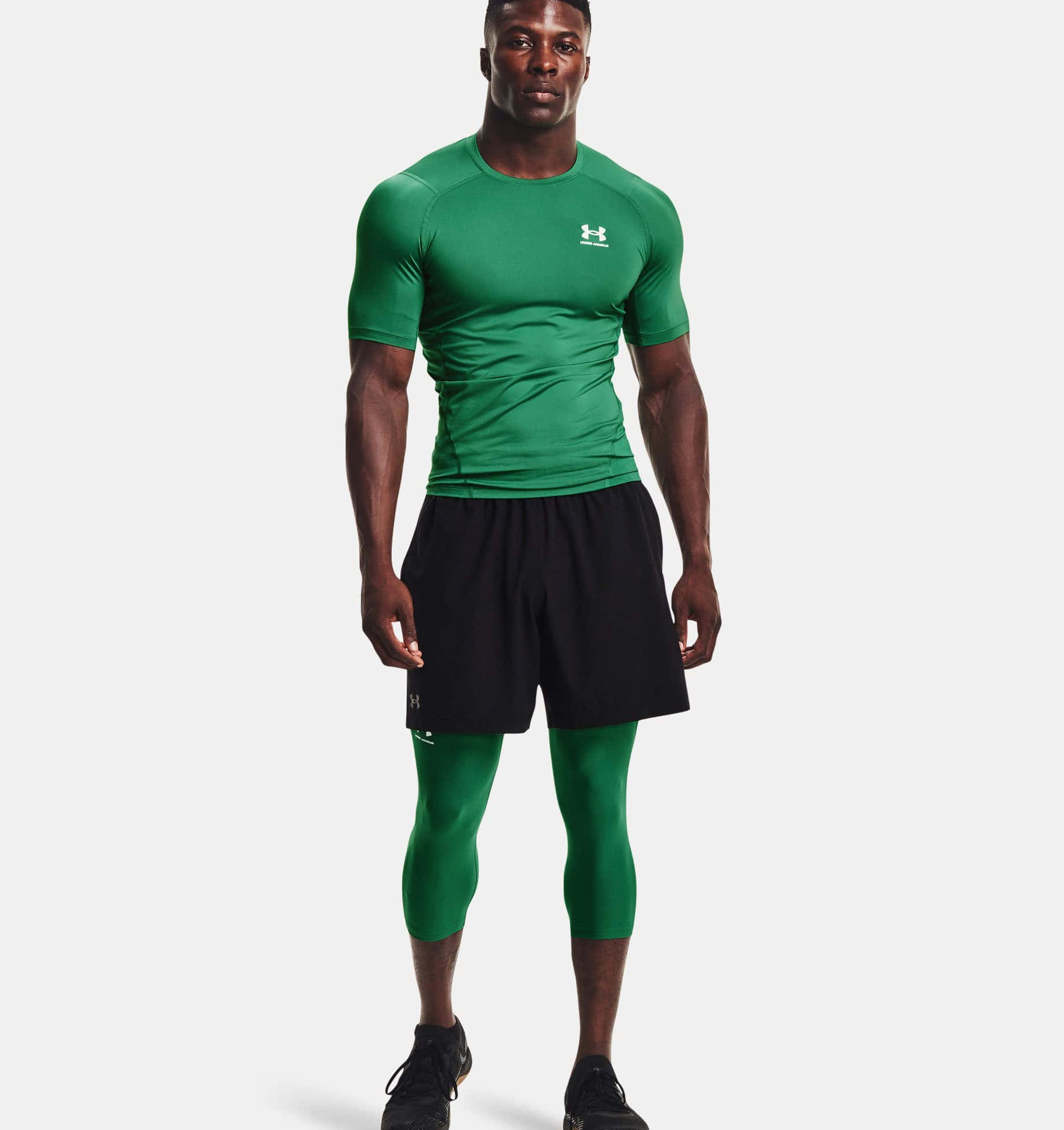 Under Armour HeatGear Armour 3/4 Leggings 1361588 - Clothing & Accessories